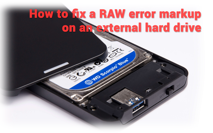 How to Fix the RAW Error of an External Hard Drive | Starus Recovery