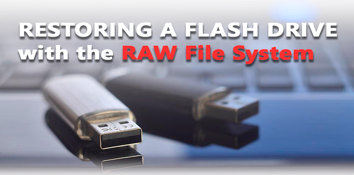 Restoring a Flash Drive