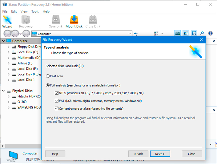 for windows instal Starus File Recovery 6.8