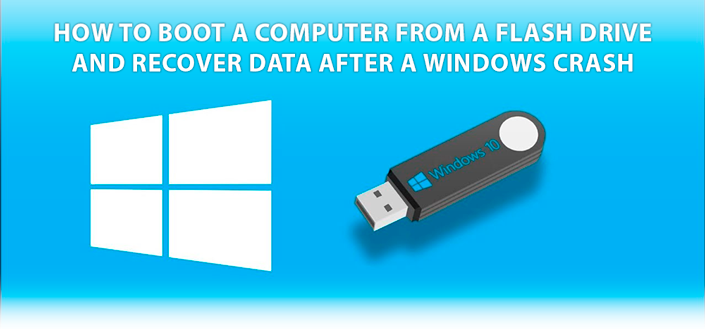 usb flash recovery windows 10