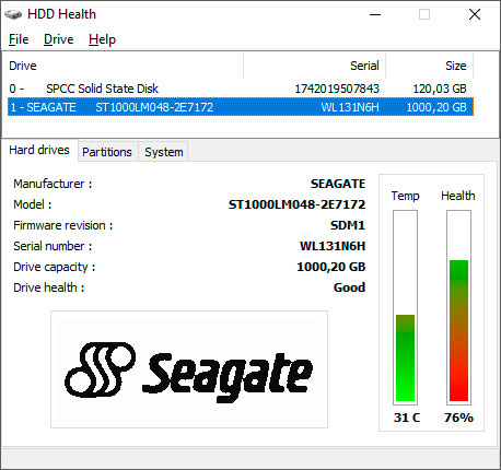 HDD Health