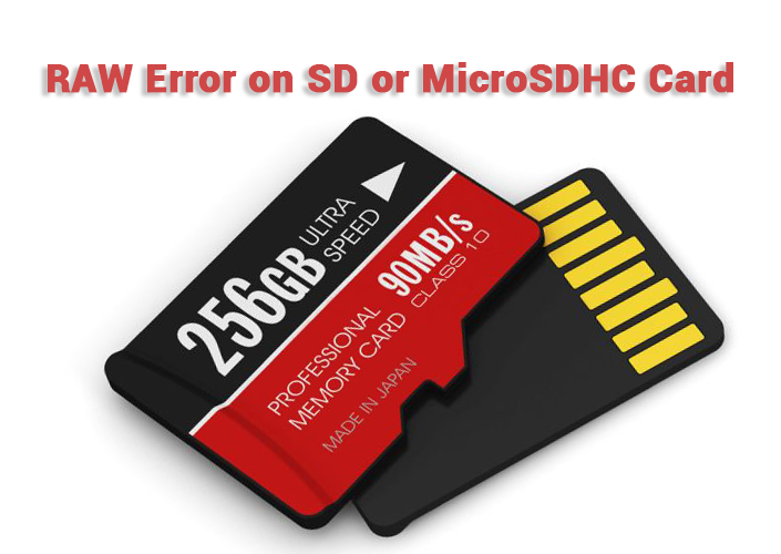 raw sd card recovery