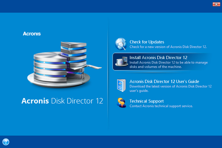 Acronis Disk Director