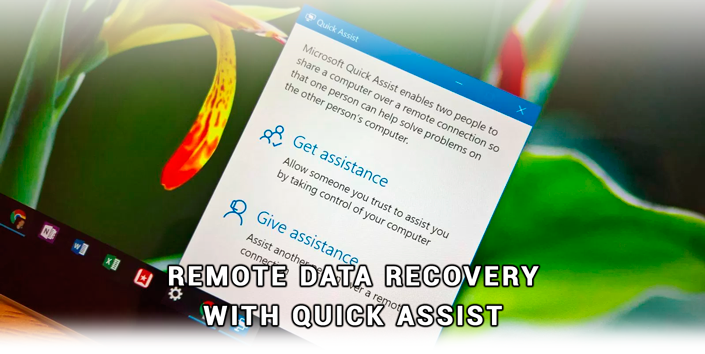 Remote data recovery over the Internet