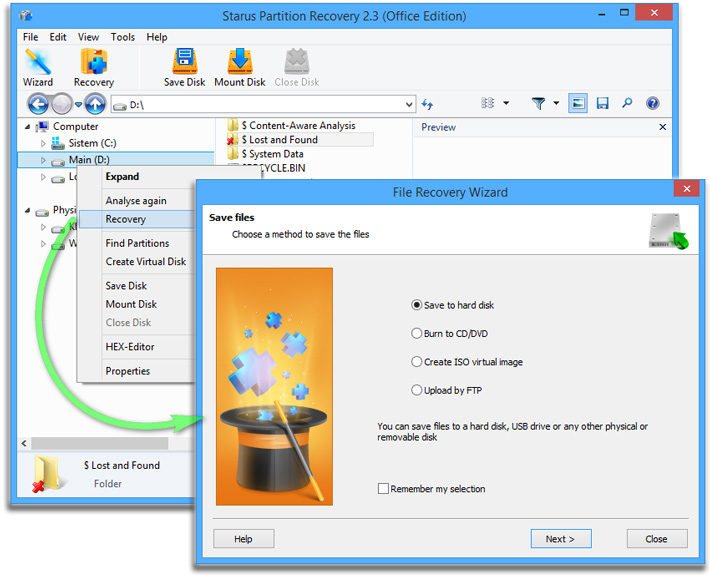 download the new version Starus Partition Recovery 4.8